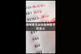 数字表示的含义💜️❤️