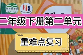 二年级下册，语文第二单元，重难点复习视频封面