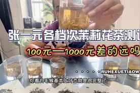 北京张一元茉莉花茶测评，从100元到1000的区别在哪？越贵越好？视频封面