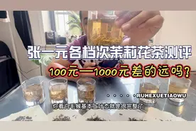 北京张一元茉莉花茶测评，从100元到1000的区别在哪？越贵越好？视频封面