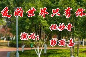 任妙音彭丽嘉合唱《爱的世界只有你》甜美动听的歌声，听醉了视频封面