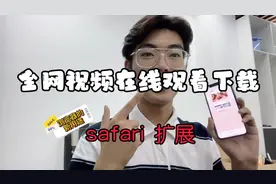 苹果手机自带的Safari浏览器实现全网视频观看以及下载拦截100