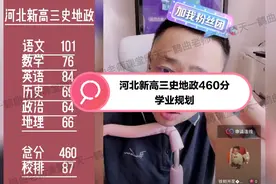 河北新高三史地政460分学业规划视频封面