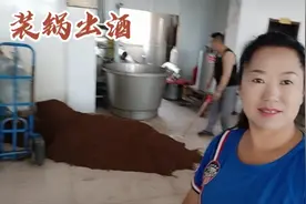 黑龙江纯粮酒坊，投1000斤高粱料压窑一个月，能出多少斤高粱酒视频封面