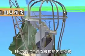 两分钟带你了解山姆国自由女神像内部结构，快来收藏吧！视频封面