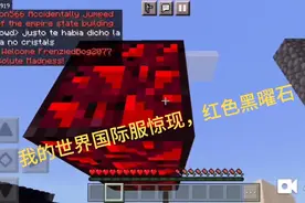 我的世界国际服最混乱的服务器：惊现红色黑曜石！！视频封面