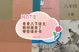 分享：看看八年级下册语文教材除名著导读，还推荐了哪些课外书？视频封面