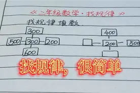 二年级数学下册：找规律，有方法视频封面