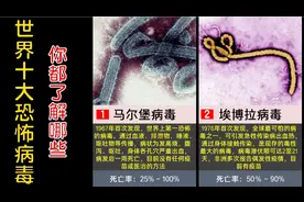 世界十大恐怖病毒，你都了解哪些？视频封面
