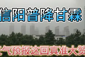 今晨惊雷，信阳普降甘霖！天气预报这回真准！大赞！视频封面