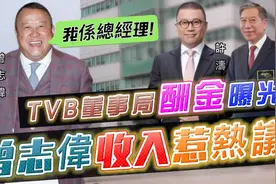 TVB年报曝光董事局酬金！最高达近千万，总经理曾志伟收入引热议视频封面