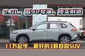 搭2.0L喝92号油，这3款自吸SUV省油耐造，暴跌3万，抄底最好时机视频封面