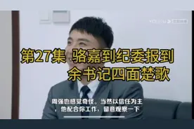 《风雨送春归》第27集骆嘉到纪委报到 余书记四面楚歌视频封面