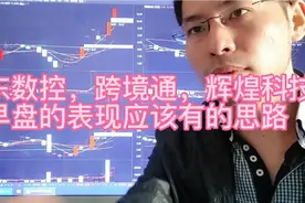 华东数控，跨境通，辉煌科技早盘提示你的思维方向视频封面