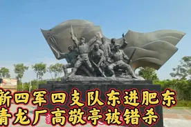 新四军四支队东进青龙厂高敬亭错杀；合肥不错、为皖之中定下省会视频封面