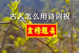 一起来看看，古人怎么用诗词，祝“金榜题名”视频封面