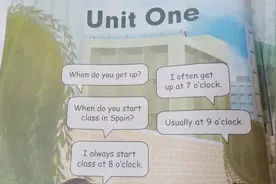 小学英语五年级下册 第一页 unit one 人教版英语课本 跟读视频封面