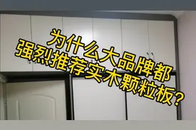 为什么大品牌都强烈推荐实木颗粒板？原因竟然是这样！视频封面