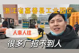 浙江省嘉善县工业园区，80%都是外地人，早上7点上班的人很多视频封面
