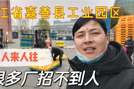 浙江省嘉善县工业园区，80%都是外地人，早上7点上班的人很多视频封面