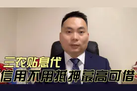 三农领域贴息惠农贷，没有抵押也可蕞高借1000W视频封面