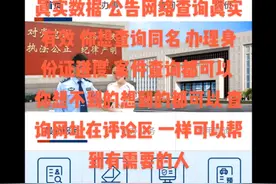 查询案件 #同名 查询同名 查询办理身份证进度视频封面