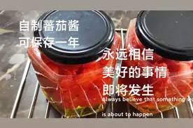 10分钟自制原味番茄酱，不用冷藏，简单健康可保存一年