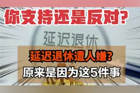 延迟退休可以提高养老金待遇，为什么很多人还是反对？有5大原因视频封面