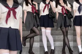 校供感✿艺术生 jk奶黄水手服穿搭分享｜仲春二四 jk制服视频封面