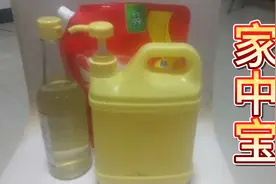 生活中常见的，洗洁精洗衣液白醋，配合好可以解决家中大半的问题视频封面