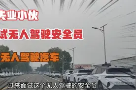 失业小伙，来武汉经开区，面试无人驾驶安全员，工资非常高，来吗视频封面