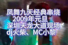 《凤舞九天》经典dj串烧  2009年元旦深圳天龙大道现场嗨到爆