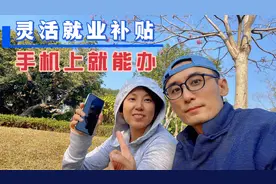 丁克夫妻想回北京领灵活就业补贴,发现手机就能办,分享给大家视频封面