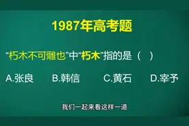 “朽木不可雕也，粪土之墙不可圬也”这句话中“朽木”是指谁呢？