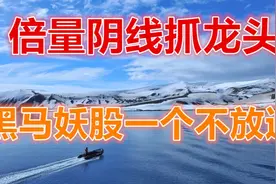 出现就是涨停板！原来倍量阴线如此好用，几分钟学会龙头战法！