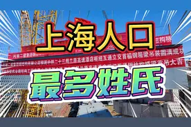 上海人口最多姓氏，你的姓上榜吗视频封面