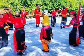 郑州市格桑拉锅庄舞团跳起幸福锅庄舞视频封面