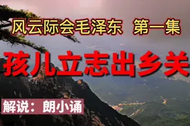 毛主席17岁时少年立志：孩儿立志出乡关，学不成名誓不还视频封面