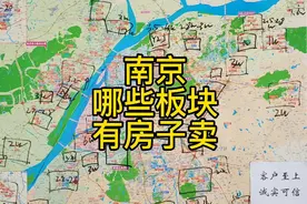南京购房板块图，市区很贵很热门的板块没讲，你知道是哪两个吗？视频封面