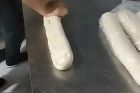 手工拉条制作过程