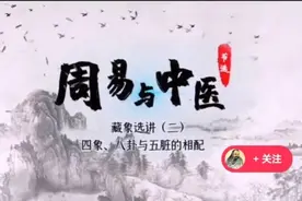 潘毅一《周易与中医》 017  四象、八卦与五脏相配视频封面