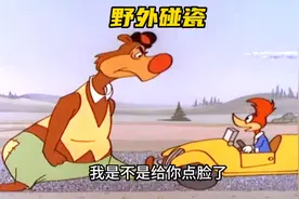 搞笑配音：熊爸教儿子奇葩野外生存，这碰瓷也太硬了！视频封面