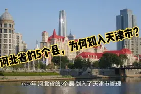 津冀的区划变动，1973年，河北省的5个县，为何划入天津市？视频封面