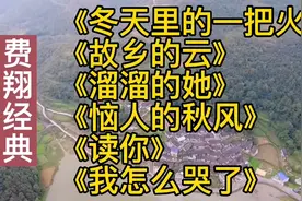 费翔经典歌曲《冬天里的一把火》《故乡的云》《恼人的秋风》