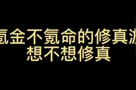 不氪金不氪命的修仙游戏想不想修真视频封面