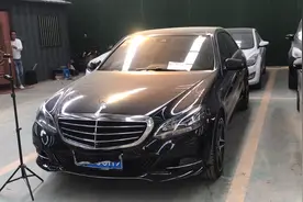 非常少见的14款的奔驰E320行政立标版 跑了不到十万公里3.0V6！视频封面