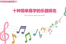 十种简单易学的乐器排名，你学过吗？你练到1万小时了吗？视频封面