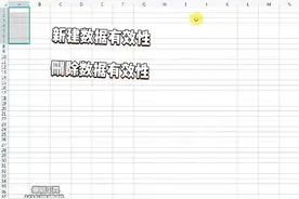 新建和删除数据的有效性视频封面