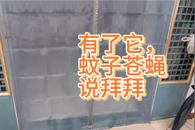 农村的门上装上这个防蚊门帘，蚊子苍蝇说拜拜视频封面