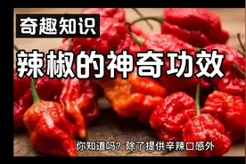 辣椒的神奇功效？！视频封面